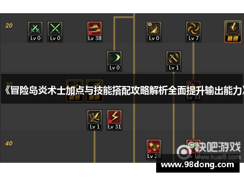 《冒险岛炎术士加点与技能搭配攻略解析全面提升输出能力》 《冒险岛炎术士加点与技能搭配攻略解析全面提升输出能力》